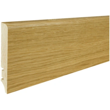 Finierētā grīdlīste 90x16x2200 mm, Ozols lakots Ci