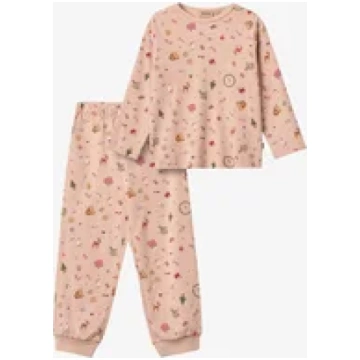 MILA SET - Pidžamas komplekts - rose dust holiday