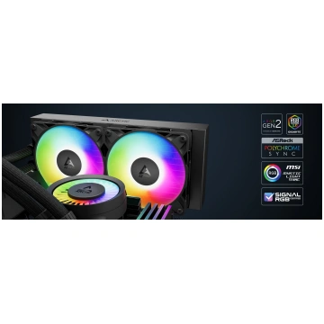 ARCTIC WAK Liquid Freezer III Pro 280 A-RGB (Black