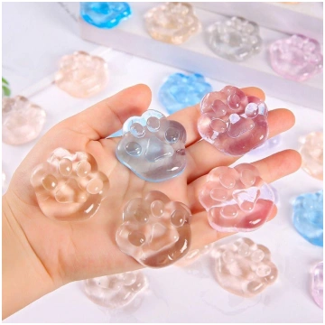 Taba Squishy Caurspīdīga Ūdens Bumba TPR Lēnas Atg