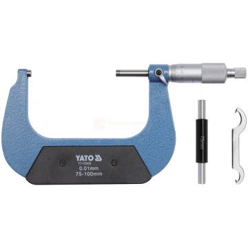 YATO mikrometrs 75-100 mm / 0,01 mm