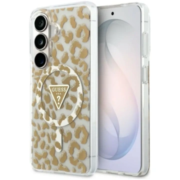 GUESS IML Leopard Print Triangle phone case with M