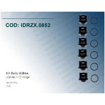 Kit Dolly A2864 Cod. KIT 2864 IDROBASE (ZX.0852) f