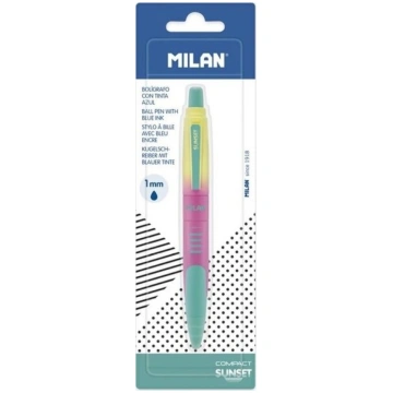 Milānas Compact Sunset zilā pildspalva Milan