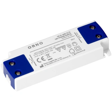 LED driver flat, 12V DC Ornobaltic