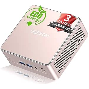 GEEKOM Mini PC A5 2026 with AMD Ryzen 5 7430U, 16G