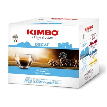 100 Capsule A Modo Mio Kimbo Decaffeinato