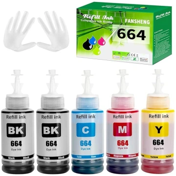 664 Tinte kompatibel mit Epson 664 für EcoTank ET-