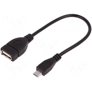 Cable | OTG,USB 2.0 | USB A socket,USB B micro plu