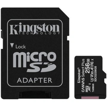Kingston 256 GB microSDHC Canvas Select Plus 100MB