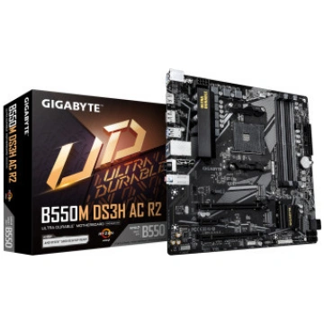 Mainboard|GIGABYTE|AMD B550|Socket AM4|micro ATX|R