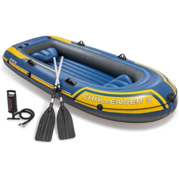 Piepūšamā laiva INTEX Challenger 3 Set 295 x 137 x
