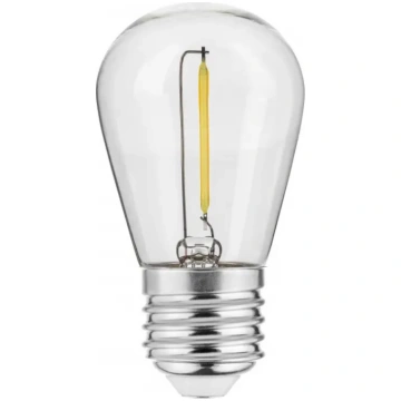 LED Spuldze Filament E27,S14 ,2700K, 0.5W, 50 Lm
