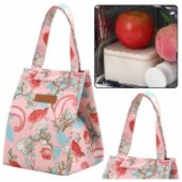 LEAN Thermal Insulating Breakfast Lunch Bag Pink F