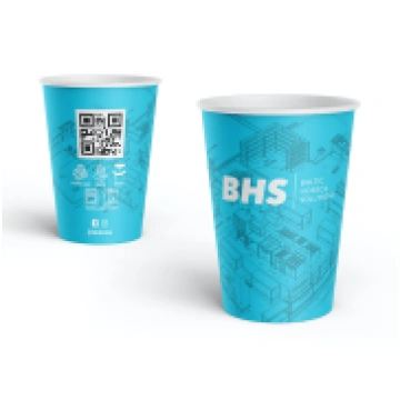 Vienslāņu vienreizējā kafijas krūzīte 220ml BHS BH