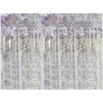 Lentes dekorēšanai Lietus, 90 x 250cm Partydeco