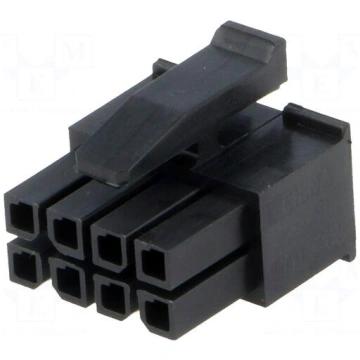 Connector: wire-board | plug | female | PIN: 8 | M