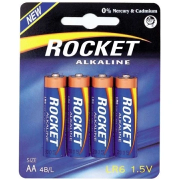 Baterijas Rocket LR6-4BB, AA