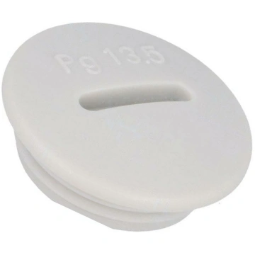 Stopper; PG13,5; IP54; polystyrene; light grey; SK