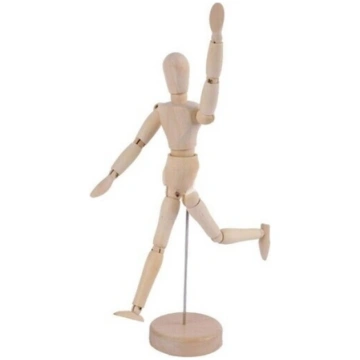Koka manekens Hobby 33cm