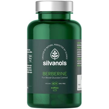 SILVANOLS Berberine kapsulas, 90 gab