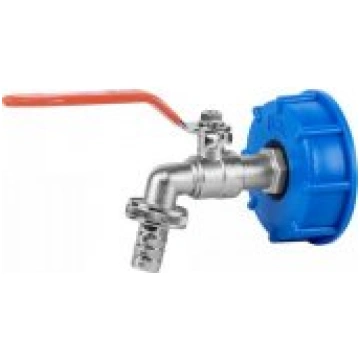 Bradas Bradas Set - IBC nut S60x6, tap with outlet