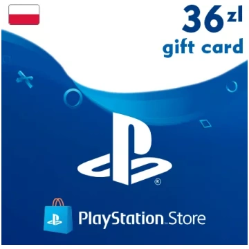 PSN karte 36 PLN (Polija) - PlayStation dāvanu kar