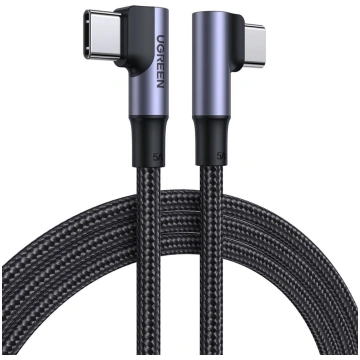 USB-C pīts kabelis Quick Charge PD 100W 1m melns U