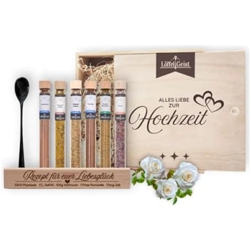 Löffelgeist® Spice dāvanu kaste „Viss labākais kāz