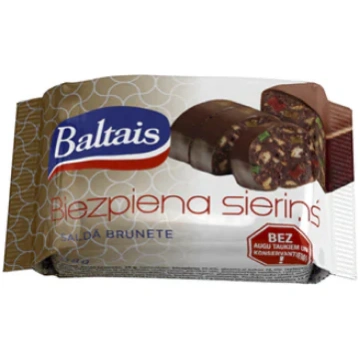 Biezpiena sieriņš Baltais Saldā brunete 38g