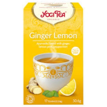 Yogi Bio Tea Ginger Lemon tēja, 17 pac