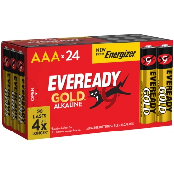 Energizer battery Eveready Gold AAA DP24 | 7638900