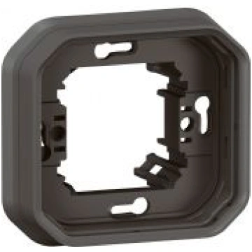 NEW PLEXO IP55 antracīta zemapmetuma vienvietīgais