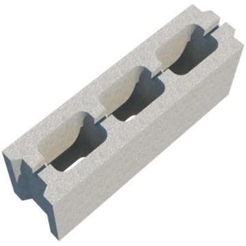 Betona bloki Stoneroc 140x190x495 (1,2640m3) 24010