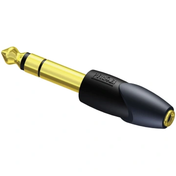 Adapter - 3.5 mm Jack female stereo - 6.3 mm Jack 