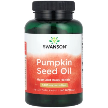 Swanson Vitamins, Pumpkin Seed Oil, 1,000 mg, 100 