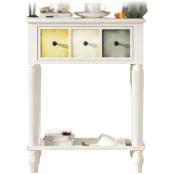 Modern Console Table, Wooden Entrance Table with D