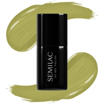 SEMILAC hibrīda nagu laka 659 Matcha Latte 7 ml