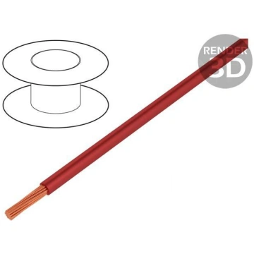 Wire; Silistrom®; 1x10mm2; stranded; OFC; silicone