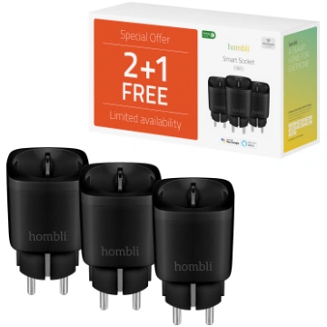Hombli - Smart Plug (EU) Promo Pack 2+1 HBPP-0205 