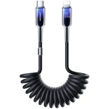 Joyroom S-A43 Crystal-Clear sērijas USB-C uz iPhon