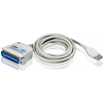 ATEN USB paralēlais printera kabelis UC1284B balts