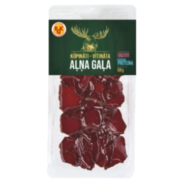 Kūpināti-vītināta aļņa gaļa RGK 60g