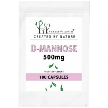 D-Mannose 500 mg Forest Vitamin 100 caps