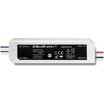 Qoltec Impulse power supply 36W 3A (50941) ( Q 509