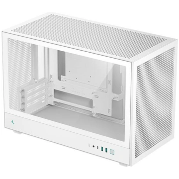 DeepCool CH260, tower case white, tempered glass R