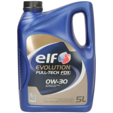 Motoreļļa ELF Evolution Full-Tech FDX 0W-30, 5L