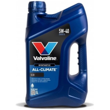 Dzinēja eļļa Valvoline All-Climate C3 5W-40 5L