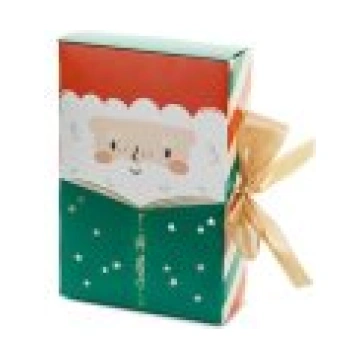 Gift box Santa, 6x22.5x15 cm, mix