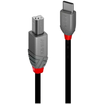 "Lindy USB 2.0 24-pin USB-C(M)zu USB Type B(M), 3 